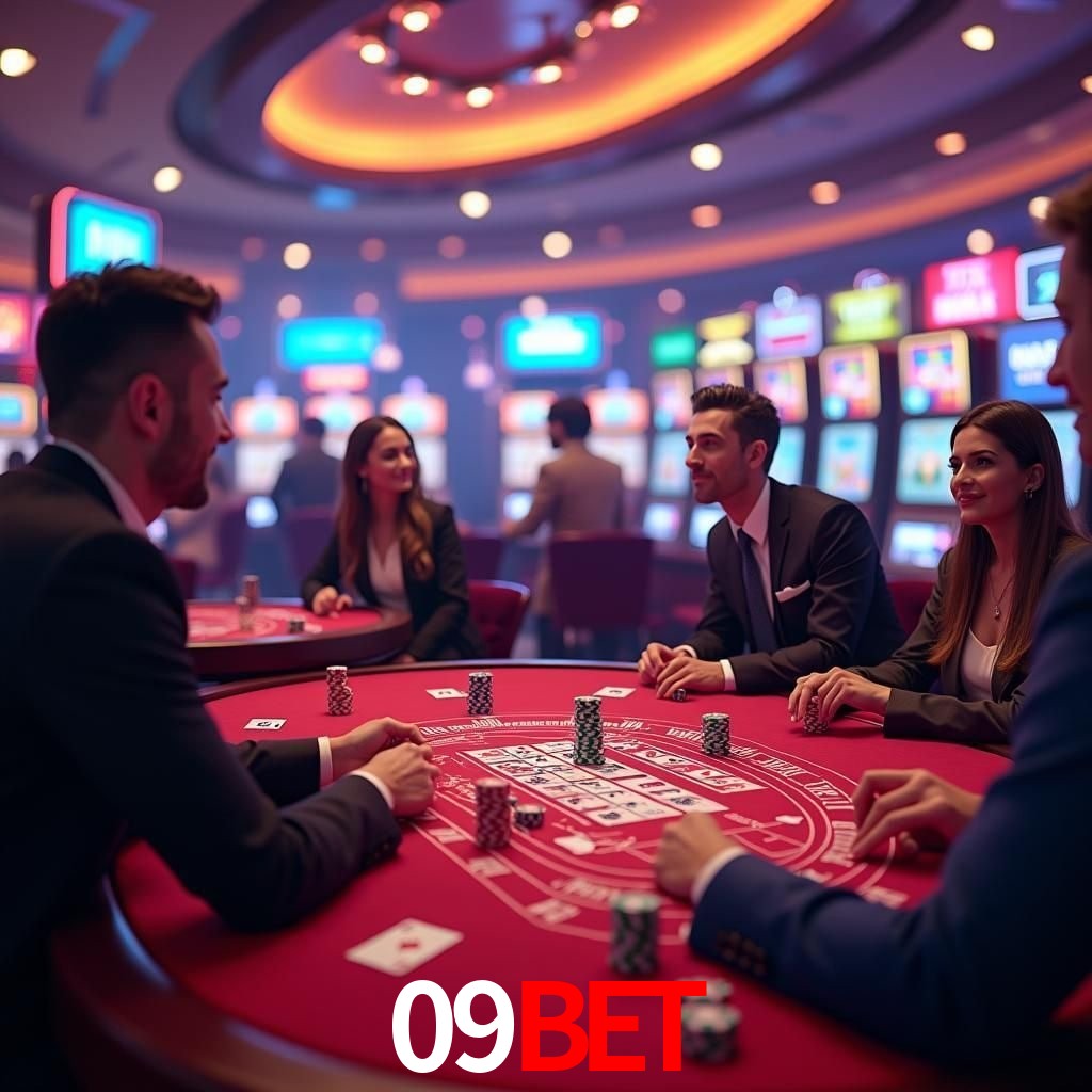 A Experiência Imersiva dos Cassinos Ao Vivo no 09bet